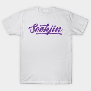 BTS Jin name typography T-Shirt